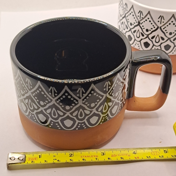Now Designs Heirloom Harmony Terracotta Mug Set - Picture 2 of 6
